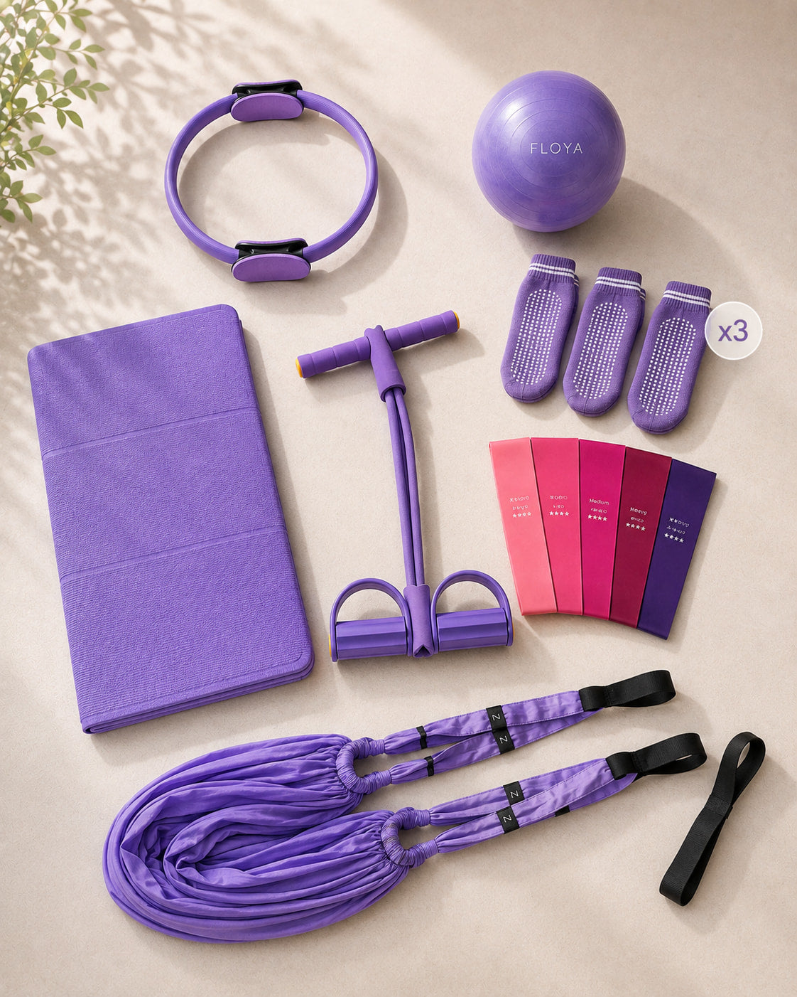 Kit Complet Violet Pilates Floya