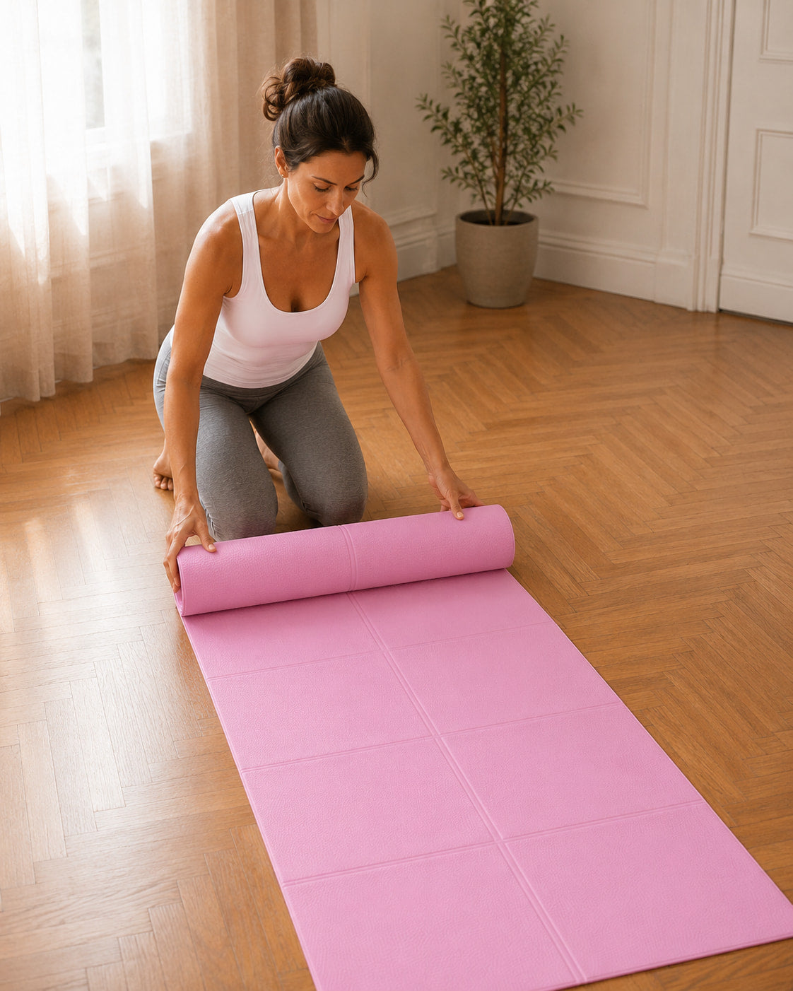 Tapis de Pilates Antidérapant Floya