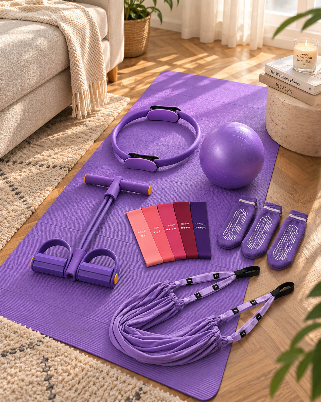 Kit Complet Violet Pilates Floya