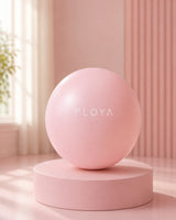 Ballon de Pilates Floya 25cm, coloris rose pastel
