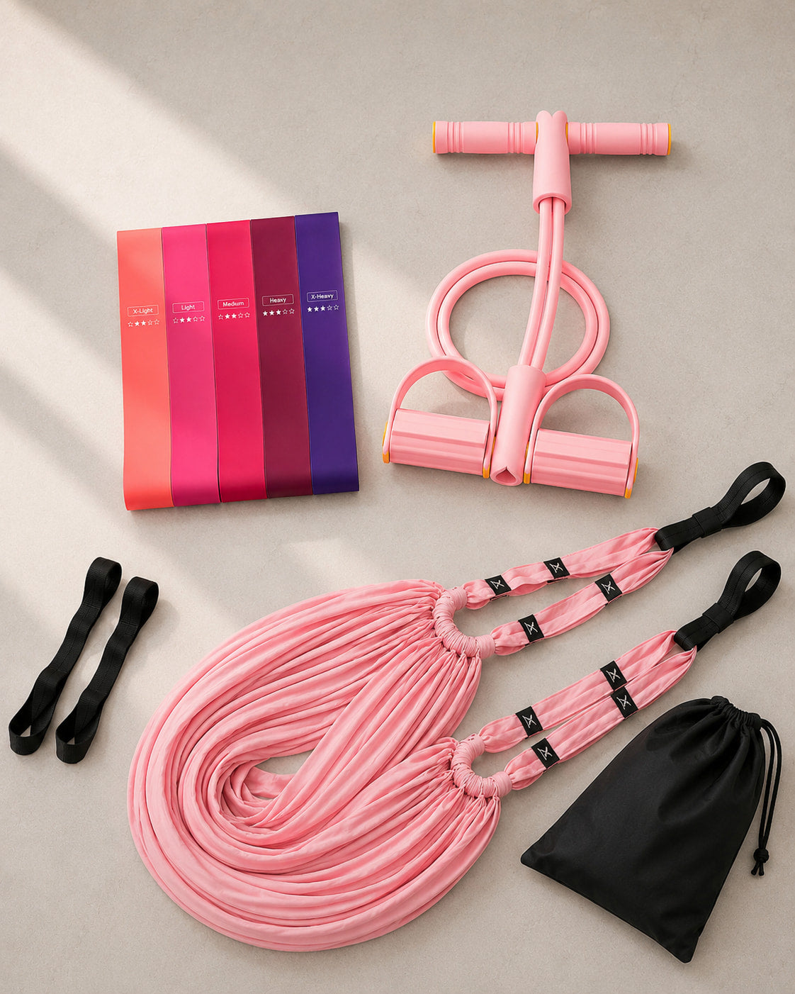 Kit Intensité Rose Pilates Floya